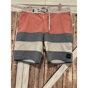 Men's Vans size 31 swim trunks #308 DISCOLORATION.SEE PHOTOS